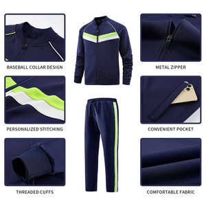 Conjunto Deportivo para Hombre, Corte Ajustado, Ropa Deportiva para Correr, Atuendo Elegante, Ropa Casual para Entrenamiento y Gimnasio - Product Image 2