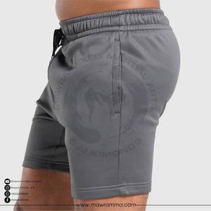 Pantalones Cortos Deportivos Casuales de Alta Calidad, Logotipo Personalizado Bordado, Algodón y Elastano Estampado, Secado Rápido, Cintura Elástica para Gimnasio y Correr, para Hombre - Product Image 3