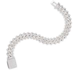 Bracelet tennis, bracelet tennis en or blanc, bracelet tennis, bracelet diamant, cadeau pour elle, bracelet minimaliste - Product Image 2