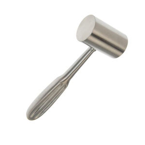 Mazo de hueso de bronce de 7 oz, 7,78 pulgadas de diámetro, mango de acero de 40mm, mazo de hidromiel de acero alemán, martillo de elevación de hueso duro - Product Image 2