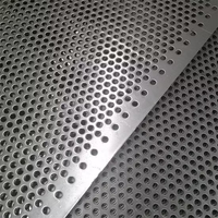Pont en métal perforé feuille de fer perforée trou rond maille métallique perforée trou de passerelle maille de tôle perforée