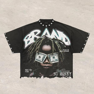 Ensemble de t-shirts et de shorts d'été Ensemble de t-shirts et de shorts en coton deux pièces pour hommes Ensemble de shorts d'été imprimés DTG lavés à l'acide personnalisés - Product Image 2