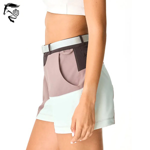 Short en coton à séchage rapide anti-rides écologique pour femmes cordon de serrage taille décontracté doux respirant qualité supérieure dernière arrivée - Product Image 3