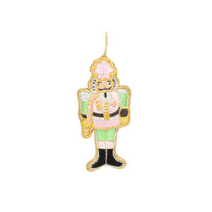 เครื่องประดับแบบแขวนประดับต้นคริสต์มาสงานปักมือดีไซน์สร้างสรรค์ล่าสุด - Product Image 1