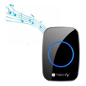 I-BELL-RING04 Kit de Timbre Inalámbrico Negro con Botón de Presión y Campana - Product Image 5