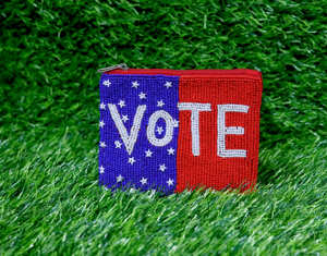 Bonito y colorido monedero de tela cuadrada pequeña con bandera de EE. UU., calidad Premium, múltiples colores, cremallera, suave, antirrobo, cadena de dinero, regalos - Product Image 3