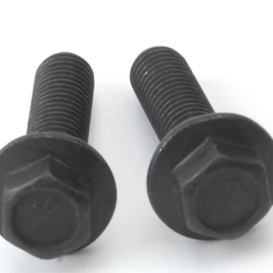 Kit di bulloni flangiati in ossido nero, soluzione di fissaggio all-in-one, set di bulloni e dadi dentati per lavori di costruzione in acciaio multiuso - Product Image 2