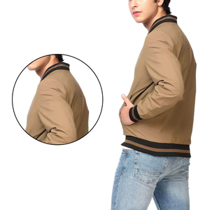 เสื้อแจ็คเก็ตบอมเบอร์ผ้าแคนวาสสำหรับผู้ชาย ระบายอากาศได้ดี ใช้งานกลางแจ้ง สวมใส่สบาย กันน้ำ กันลม คุณภาพสูง ราคาดีที่สุด (Private Label) - Product Image 5