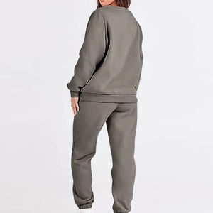 Custom Men Heavyweight Cotton Patchwork Sweatsuit Distressed Acid Wash Applique <b>Embroidery</b> Sweatpants and Pullover Hoodie <b>Set</b> - Product Image 6