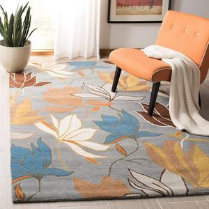 Tapis de sol en laine faits à la main, durables et doux au toucher, tapis en laine pour salon, chambre à coucher et maison - Product Image 1