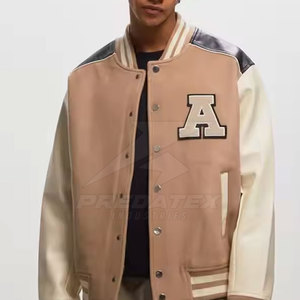 แจ็คเก็ตฤดูหนาวแบบมีตัวอักษรคอตั้งมีโลโก้ด้านหน้าระบายอากาศได้ดี - Product Image 2