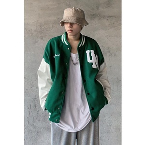 Veste universitaire pour hommes de la meilleure qualité avec manches en cuir Matériau en duvet de qualité supérieure Nouvelle arrivée Veste d'hiver du Pakistan - Product Image 4