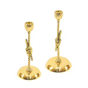 Bougeoir à 6 bras en métal plaqué or de conception étrangère pour les événements à la maison et la décoration de mariage Forme personnalisée Taille régulière - Product Image 2