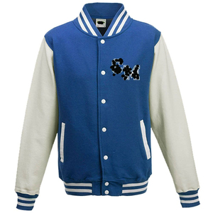 Chaqueta universitaria con logotipo personalizado | Manga de béisbol de la Universidad | Estilo Letterman bordado | - Product Image 2