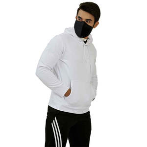 Boxy Organic Men's Gym Hoodies Premium Thick 100% Cotton Full Zip Transpirable 500 GSM Sudadera con capucha simple bordada High - Product Image 4