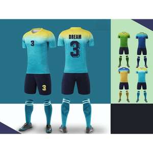 Venta caliente Kits de fútbol naranja completo Jersey Sublimado Niños Uniforme de fútbol Uniformes de fútbol personalizados - Product Image 4