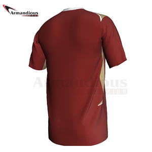 Camiseta de Fútbol Profesional Personalizada - 100% Poliéster Transpirable de Secado Rápido Unisex para Adultos Manga Corta con Nombres de Equipo/Jugador Personalizados - Product Image 2