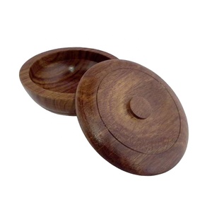 Shave Edge - Tazón de Madera Reutilizable y Duradero para Afeitar, Hecho a Mano, para Regalo - Product Image 1