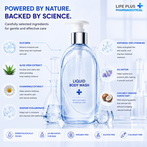 Gel de Ducha Líquido, Limpieza Suave, Cuidado Hidratante, Para Todo Tipo de Piel, Fórmula Humectante con Glicerina - Product Image 3