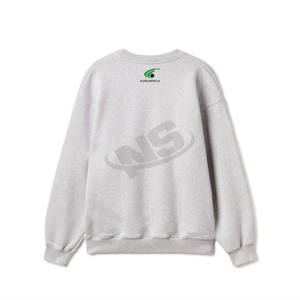 เสื้อสเวตเตอร์ผ้าฝ้ายผสมสำหรับผู้ชายชุดธรรมดาทรงหลวมสไตล์ลำลองเสื้อสเวตเชิ้ตใส่สบายระบายอากาศได้ดี - Product Image 2