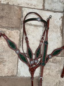 High Quality Horse Head Collar Halters Equestrian Equipment Horse Riding Products Western Headstall & Breastplate Halters - Product Image 4