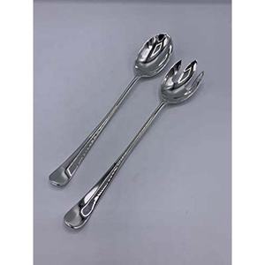 Logo personnalisé réutilisable nouveau Design poignée de mariage miroir poli de luxe en acier inoxydable argenterie ensemble de couverts - Product Image 4