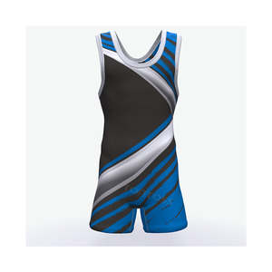 <b>Men</b> Wrestling <b>Singlet</b> Professional Fit Durable Compression Suit <b>for</b> Training Gym Fitness and Wrestling Matches - Product Image 2