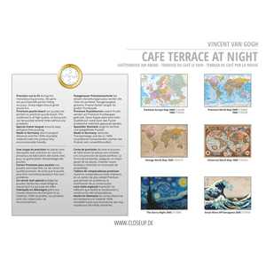 Rompecabezas del Café-Terraza Nocturno de Vincent Van Gogh, 2000 Piezas, Tamaño Personalizable, Juguete Educativo Magnético, Rompecabezas DIY - Product Image 3