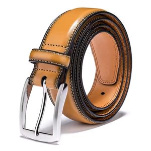 2024 moda de lujo Pro calidad vaca cinturones de cuero genuino para hombres/mujeres accesorios Casual cintura cinturón de cuero - Product Image 4