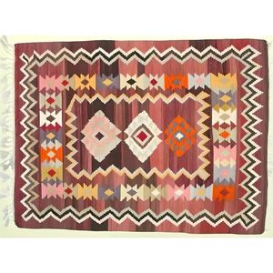 Alfombra tejida de algodón con estampado de tendencias más nuevas con flecos de borlas suaves, diseño bohemio elegante para espacios de vida diaria, eventos, decoración de Boutique - Product Image 6