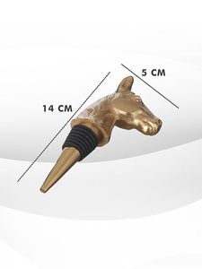 Bouchon de bouteille de cheval en aluminium pour boissons gazeuses, vin rouge, vin blanc, vin mousseux et champagne - Product Image 3