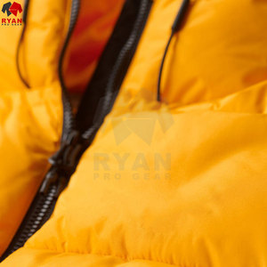 Personnalisable personnalisé équipe à capuche respirant Street Wear doudoune pour hommes hiver à la mode extérieur toile conception - Product Image 6