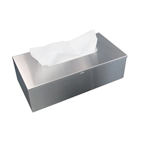 Porte-mouchoirs en acier au Design moderne, porte-papier debout en laiton pour salle de bains/salle de poudre, taille personnalisée - Product Image 2