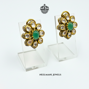 Pendentif et clous d'oreilles en zircon pour les occasions de mariage - Product Image 4