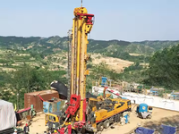 Haute efficacité opérationnelle 1200M profondeur de forage eau puits plate-forme de forage Chine XSL12-600 eau-well-drilling-rig