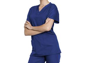 Uniformes Médicos para Mujer de Primera Calidad, Conjuntos Elegantes, 72% Poliéster, 21% Rayón, 7% Elastano, Tela Tejida - Product Image 3