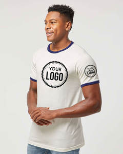 เสื้อยืดผ้าฝ้ายแบบสาย3604สำหรับทุกเพศเสื้อยืดพิมพ์ลายแบบไม่จำกัดเพศ - Product Image 1