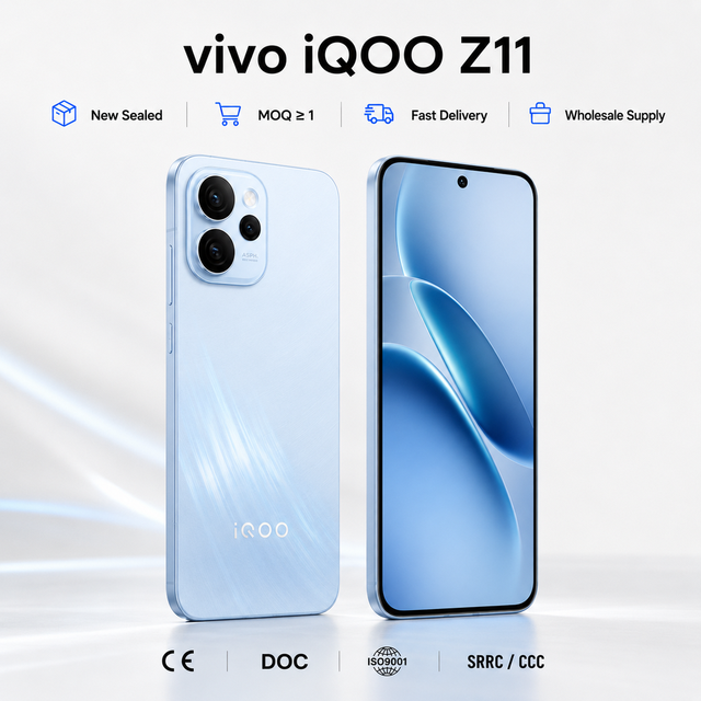 IQOO Z11 5G Gaming Mobile MediaTek Dimensity 8500 165Hz Super Smooth AMOLED 9020mAh Battery 90W Fast Charging 50MP Camera Mobile