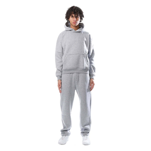 Survêtement d'hiver surdimensionné élégant, coupe confortable et motif uni, streetwear tendance - Product Image 4