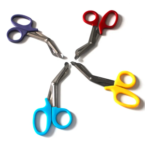 ด้ามจับพลาสติกสีเหลืองและสีเขียวสแตนเลสยูทิลิตี้แหล่งจ่ายไฟแบบแมนนวลสำหรับพยาบาลและการตัดผ้าพันแผล - Product Image 6