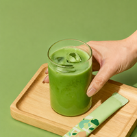 Poudre de thé vert matcha de qualité alimentaire pour l'industrie alimentaire et la production de boissons, norme européenne, vente en gros, approvisionnement OEM, EMT1A