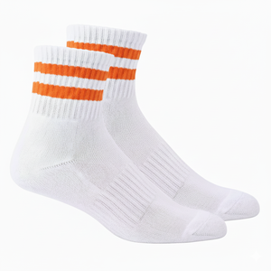 Personalizable medio Terry Casual 100% algodón tenis cuarto calcetines para hombres verano antideslizante deporte tobillo con logotipo OEM - Product Image 5