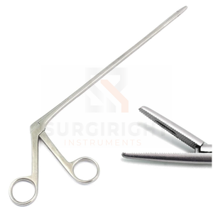 Pinzas de cocodrilo manuales de la mejor calidad, mandíbula dentada, acero inoxidable, oreja, Nasal, ENT, instrumentos quirúrgicos, uso hospitalario SurgiRight - Product Image 5
