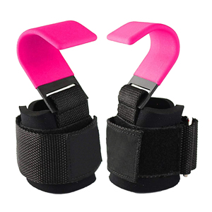 Sangles de poignet en néoprène personnalisées, robustes, antidérapantes, respirantes et légères avec crochets pour la musculation, l'exercice, le soulevé de terre, la musculation et le fitness - Product Image 1