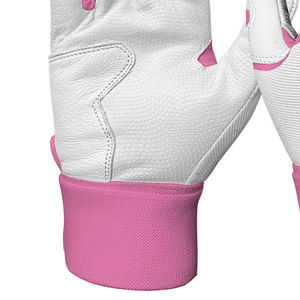 Gants de baseball pour gaucher en cuir personnalisés en gros Gants de frappe de softball respirants et confortables pour hommes - Product Image 5