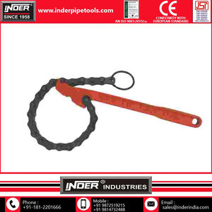 High Quality <b>Heavy</b> <b>Duty</b> Aluminum Alloy <b>Chain</b> Wrench Adjustable DIY Car Engine Oil Filter Tools OEM Customizable - Product Image 2