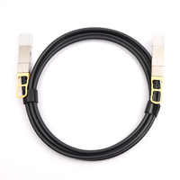 100G QSFP28 kabel DAC 1Meter QSFP28 ke QSFP28 QSFP-100G-CU1M kabel DAC Twinax pasif