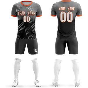 ขายส่งคุณภาพสูงรุ่นใหม่กีฬาฟุตบอลชุดราคาถูกที่กําหนดเองระเหิดไม่จางชุดฟุตบอลชุด - Product Image 3