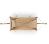Chaise à bascule en bois et tissu, hamac pour bébé, chaise à bascule intérieure, logo OEM, hamac de salon, fabrication d'usine, Hamaca