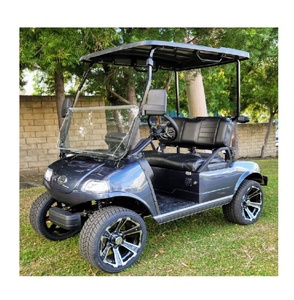 Carrito de golf elevado de 2 plazas, duradero, en venta, con potente sistema de propulsión eléctrica, ideal para campus, turismo y viajes de ocio. - Product Image 3